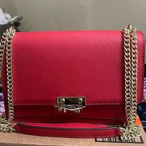 Red new Karl Lagerfeild purse